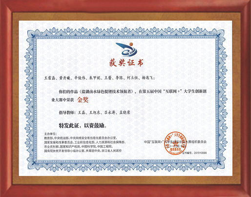 301669776007480095.png 2019年荣获中国“互联网+”创新创业大赛 金奖.png